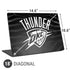NBA Oklahoma City Thunder Black Animal Print Universal Laptop 18in (14.6 x 10.6in) Skin