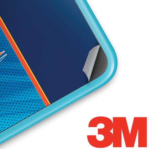 NBA Oklahoma City Thunder Blue Jersey Nintendo 2DS XL (2017) Skin