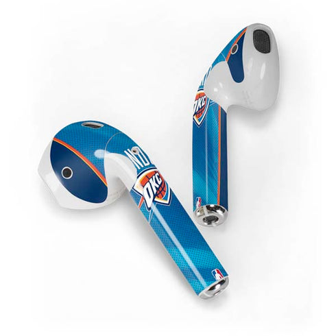 NBA Oklahoma City Thunder Blue Jersey Apple AirPods Skin