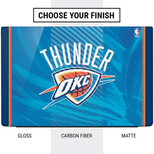NBA Oklahoma City Thunder Blue Jersey Dell Vostro Skin