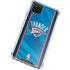 NBA Oklahoma City Thunder Blue Jersey Galaxy A12 Clear Case