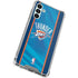 NBA Oklahoma City Thunder Blue Jersey Galaxy A13 5G Clear Case