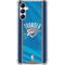 NBA Oklahoma City Thunder Blue Jersey Galaxy A14 5G Clear Case