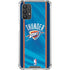 NBA Oklahoma City Thunder Blue Jersey Galaxy A32 5G Clear Case