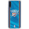 NBA Oklahoma City Thunder Blue Jersey Galaxy A50 Clear Case