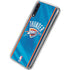 NBA Oklahoma City Thunder Blue Jersey Galaxy A50 Clear Case