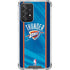 NBA Oklahoma City Thunder Blue Jersey Galaxy A52 5G Clear Case