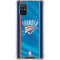 NBA Oklahoma City Thunder Blue Jersey Galaxy A71 5G Clear Case