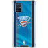 NBA Oklahoma City Thunder Blue Jersey Galaxy A71 5G Clear Case