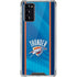 NBA Oklahoma City Thunder Blue Jersey Galaxy Note20 5G Clear Case