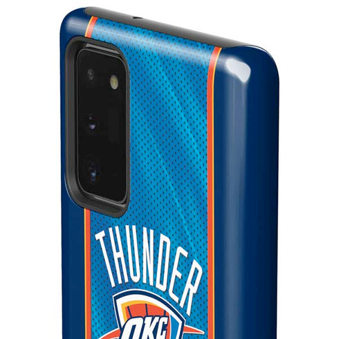 NBA Oklahoma City Thunder Blue Jersey Galaxy Note20 5G Pro Case