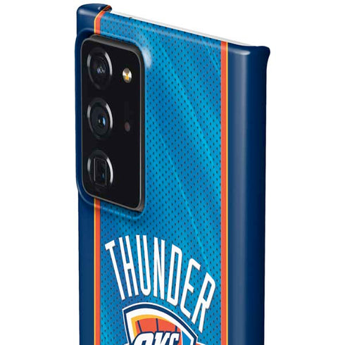 NBA Oklahoma City Thunder Blue Jersey Galaxy Note20 Ultra 5G Lite Case