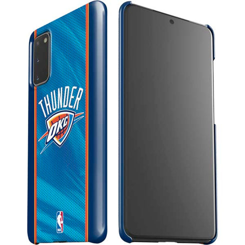 NBA Oklahoma City Thunder Blue Jersey Galaxy S20 Lite Case