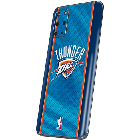 NBA Oklahoma City Thunder Blue Jersey Galaxy S20 Plus Skin