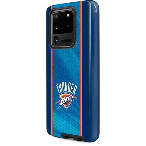 NBA Oklahoma City Thunder Blue Jersey Galaxy S20 Ultra 5G Pro Case