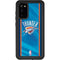 NBA Oklahoma City Thunder Blue Jersey Galaxy S20 Waterproof Case