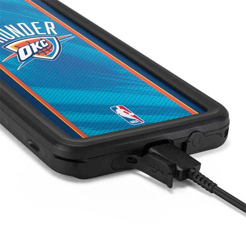 NBA Oklahoma City Thunder Blue Jersey Galaxy S20 Waterproof Case