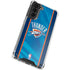 NBA Oklahoma City Thunder Blue Jersey Galaxy S21 5G Clear Case