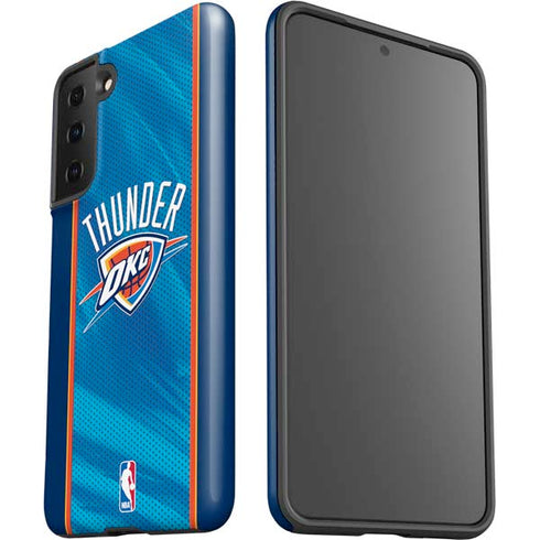 NBA Oklahoma City Thunder Blue Jersey Galaxy S21 Plus 5G Pro Case