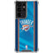 NBA Oklahoma City Thunder Blue Jersey Galaxy S21 Ultra 5G Clear Case