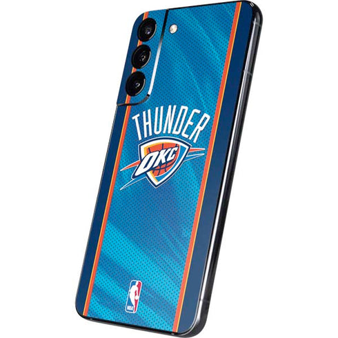 NBA Oklahoma City Thunder Blue Jersey Galaxy S22 Plus Skin