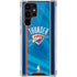 NBA Oklahoma City Thunder Blue Jersey Galaxy S22 Ultra Clear Case