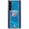 NBA Oklahoma City Thunder Blue Jersey Galaxy S23 Clear Case