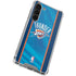 NBA Oklahoma City Thunder Blue Jersey Galaxy S23 Plus Clear Case