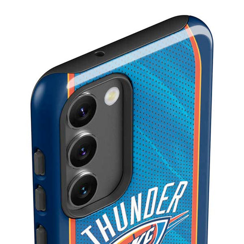 NBA Oklahoma City Thunder Blue Jersey Galaxy S23 Pro Case