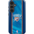 NBA Oklahoma City Thunder Blue Jersey Galaxy S24 Impact Case