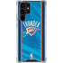 NBA Oklahoma City Thunder Blue Jersey Galaxy S24 Ultra Clear Case