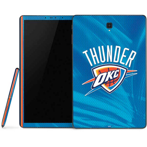 NBA Oklahoma City Thunder Blue Jersey Samsung Galaxy Tab Skin