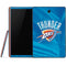 NBA Oklahoma City Thunder Blue Jersey Samsung Galaxy Tab Skin