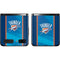 NBA Oklahoma City Thunder Blue Jersey Galaxy Z Flip Skin