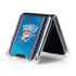 NBA Oklahoma City Thunder Blue Jersey Galaxy Z Flip5 5G Clear Case