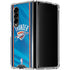 NBA Oklahoma City Thunder Blue Jersey Galaxy Z Fold4 5G Clear Case