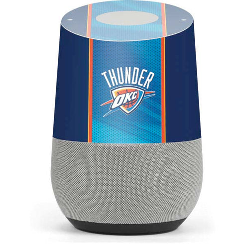 NBA Oklahoma City Thunder Blue Jersey Google Home Skin