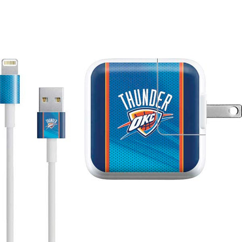 NBA Oklahoma City Thunder Blue Jersey iPad Charger (10W USB) Skin