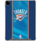 NBA Oklahoma City Thunder Blue Jersey iPad Pro 12.9in (2020) Clear Case