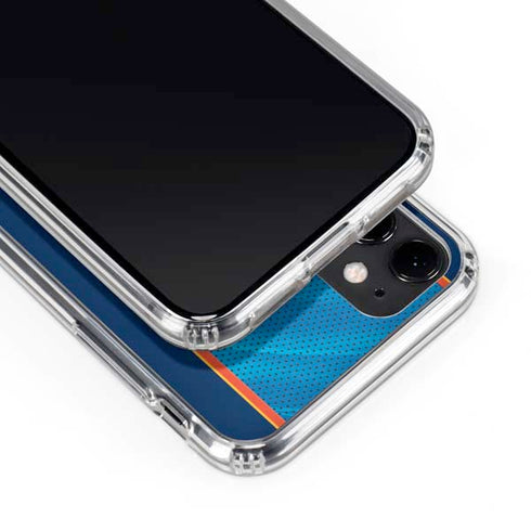 NBA Oklahoma City Thunder Blue Jersey iPhone 11 Clear Case
