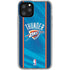 NBA Oklahoma City Thunder Blue Jersey iPhone 11 Pro Clear Case