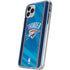 NBA Oklahoma City Thunder Blue Jersey iPhone 11 Pro Clear Case