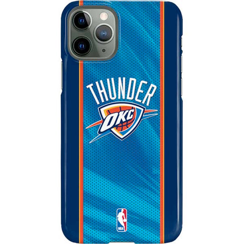 NBA Oklahoma City Thunder Blue Jersey iPhone 11 Pro Lite Case