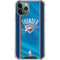 NBA Oklahoma City Thunder Blue Jersey iPhone 11 Pro Max Clear Case
