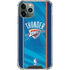 NBA Oklahoma City Thunder Blue Jersey iPhone 11 Pro Max Clear Case