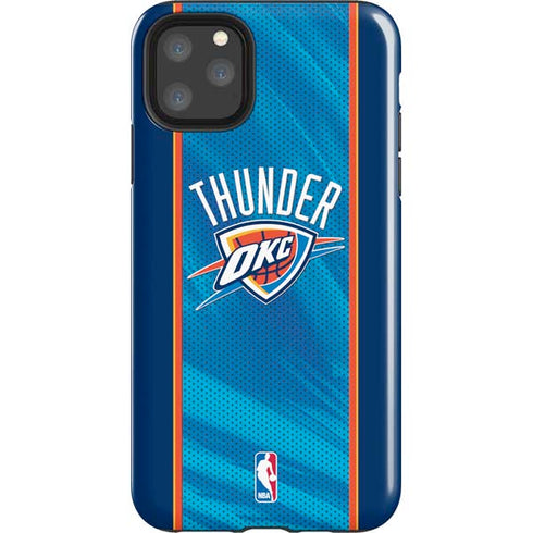 NBA Oklahoma City Thunder Blue Jersey iPhone 11 Pro Max Impact Case