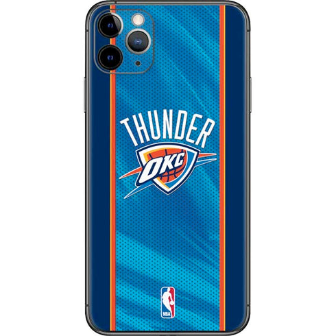 NBA Oklahoma City Thunder Blue Jersey iPhone 11 Pro Max Skin