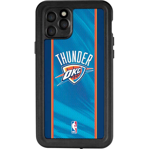 NBA Oklahoma City Thunder Blue Jersey iPhone 11 Pro Waterproof Case
