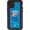 NBA Oklahoma City Thunder Blue Jersey iPhone 11 Pro Waterproof Case