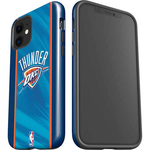 NBA Oklahoma City Thunder Blue Jersey iPhone 12 Impact Case